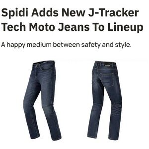 SPIDDI TECH MOTO JEANS SIZE 38